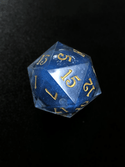 Always Odd Dice - Oversized D20 - Liquid Core - Neptune